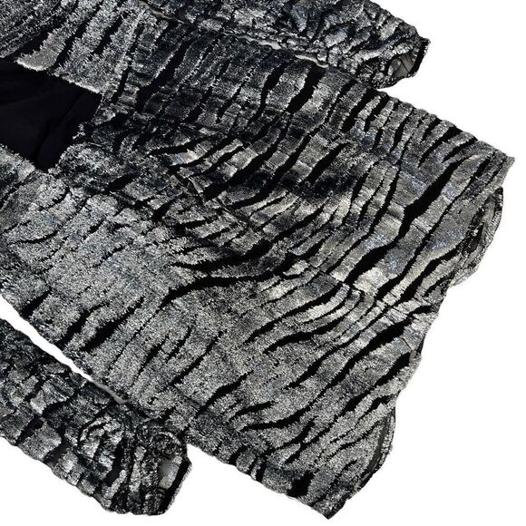 DUNDAS x REVOLVE Stardust Mini Dress in‎ Silver Tiger - Picture 10 of 12